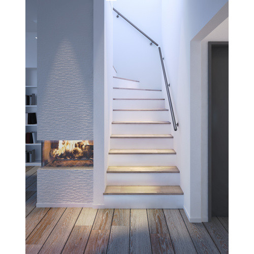 Dolle Handlauf-Set Prova aus Aluminium in Anthrazit, Länge: 150 cm, Durchmesser: 4 cm - Bild 3