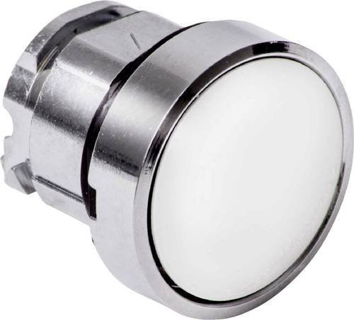 Schneider Electric ZB4BH01 Drucktaster-Frontelement mit 1 Taste zur Druckentriegelung in Weiß - Bild 1