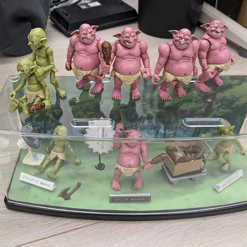 Bandai Cabin Goblin Actionfigur, Red And Green Devil, beweglich - Bild 2