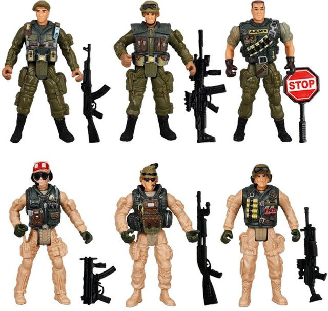 Yiran toy 1 Militär Actionfiguren Spielset 1:18 - Bild 1