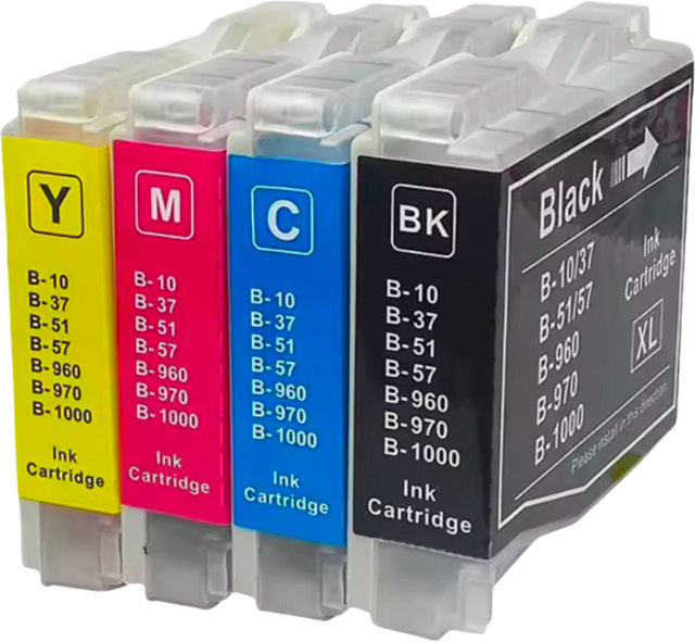 Brother Tintenpatrone LC10 LC37 LC51 LC57 LC960 LC970 LC1000 für DCP 130C 330C 350C 540CN 560CN 750 770CW MFC 240C 440 465 660 - Bild 1
