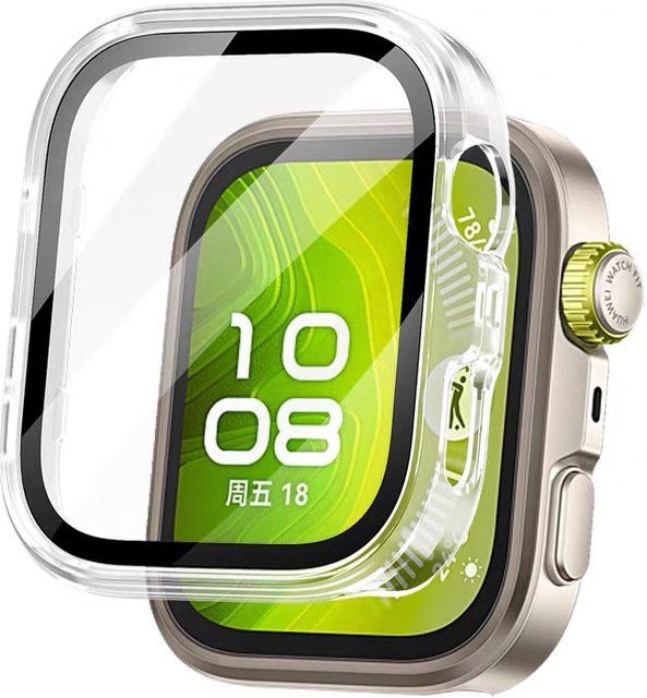 Huawei Displayschutz aus gehärtetem Glas, transparent, Huawei Watch Fit 5-4 Pro - Bild 1