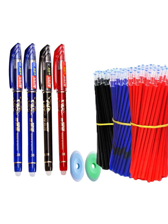 Hopk 26er Set Kawaii Gelstifte mit löschbarer roter Tinte, 0,38 mm Schreibzubehör für Schule und Büro - Bild 6