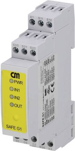 CM Manufactory Nachschaltgerät SAFE G1 in Weiß mit 24 V/DC, 3 Schließer und 1 Öffner - Bild 1