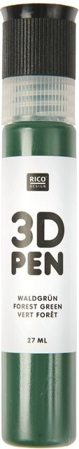 Rico Design 3D Pen in Waldgrün - Bild 1