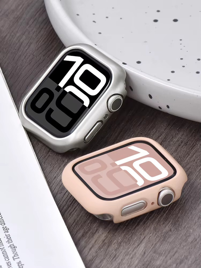 Apple Smartwatch Protector, PC, Bright pink, Unisex - Bild 3