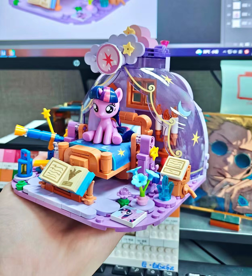 Bandai My Little Pony Mini Bricks Montage Spielzeug für Kinder, Bunt / Mehrfarbig - Bild 2