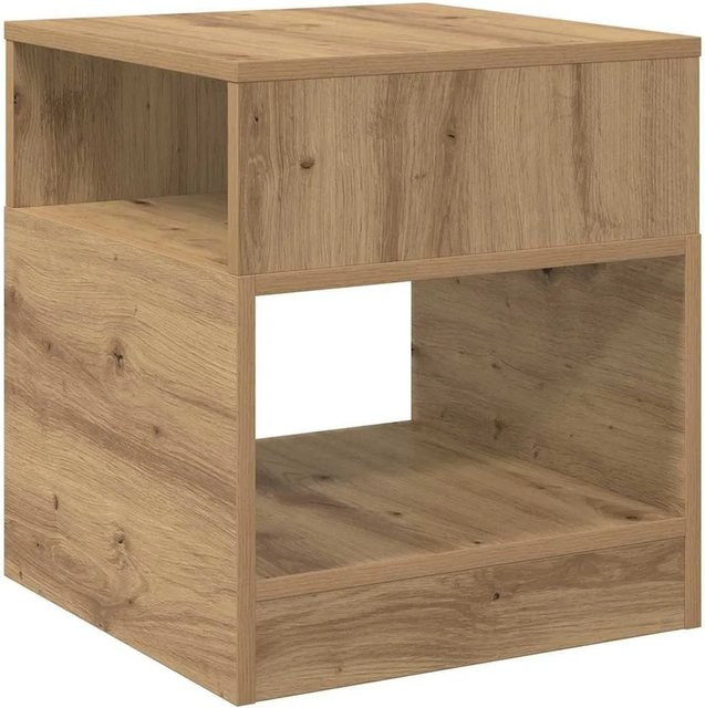 vidaXL Beistelltisch Artisan-Eiche in Braun, moderner Holztisch aus Holzwerkstoff, B/T/H: 40,0 x 40,0 x 45,0 cm - Bild 1