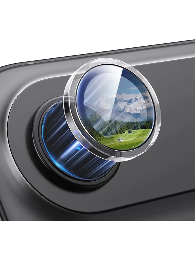 Kamera Objektiv Schutz Abdeckung für iPhone 17 Air 16 Pro Max 15 Plus 14 13 Mini in Blau, Schwarz und Gold - Bild 4
