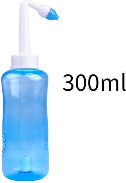 Meiteai-All Automatischer Nasenspüler mit Ventil für Erwachsene und Kinder zur Nasenreinigung bei Rhinitis, Grau, 300 ml - Bild 1