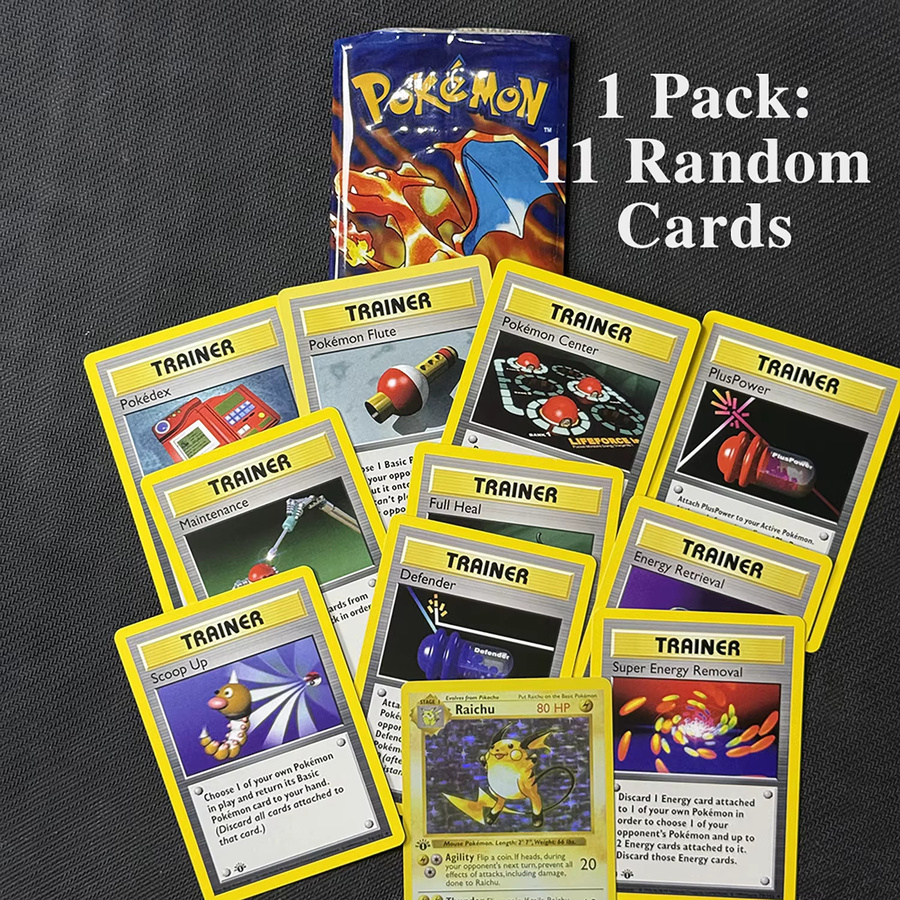 Bandai Pokémon Booster-Packs Nachfüllpack, 11 Karten/Packung - Bild 1