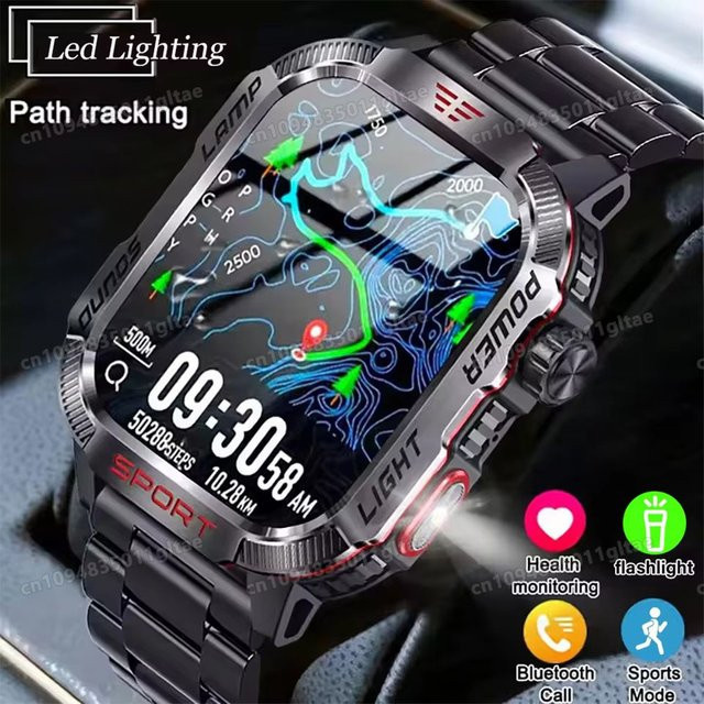 Ola Esporte Smartwatch, GPS, Herzfrequenz, Schwarz, Unisex - Bild 1