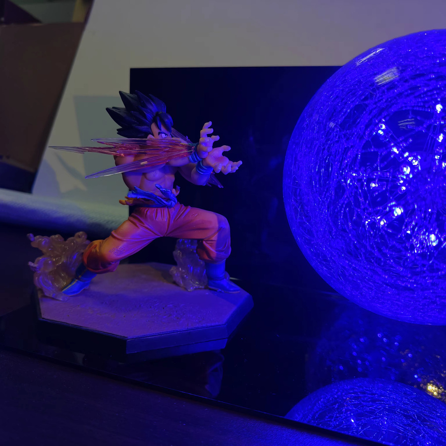 Bandai Dragon Ball Son Goku VS Majin Vegeta LED-Nachtlicht, Actionfigur - Bild 2