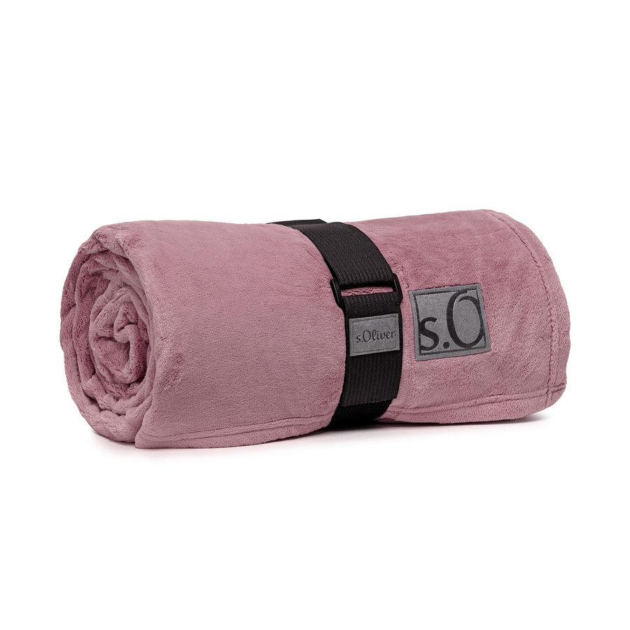 s.Oliver Wohndecke Kuschelsoft 3638 Pink B/B: 200 x 150 cm - Bild 1
