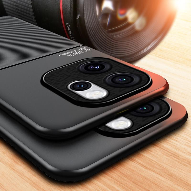 Magnetische Leder-Handyhülle für OPPO Reno 15 14F 13F 12F 11F 11 12 14 Pro 5G mit weichem Silikon-Stoßfänger - Bild 3