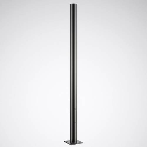 Trilux Standfuß für Außenbeleuchtung aus Metall in Anthrazit/Schwarz - Bild 1