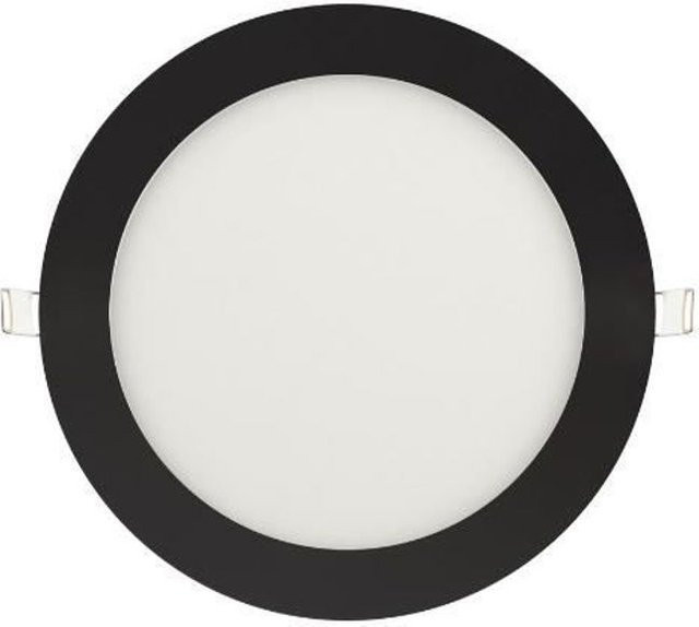 Dimmbare LED-Deckenleuchte in Schwarz mit 18W, 1170lm und warmweißem Licht (2700K), IP20 - Bild 1