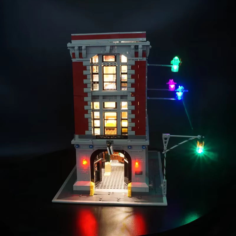 EASYLITE LED Licht Set für 75827 Ghostbusters Feuerwache Hauptsitz Blöcke Ziegel Beleuchtung Kit - Bild 2