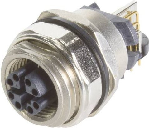 HARTING Leiterplattenadapter 21033814807 in Silber mit 8 Polen - Bild 1