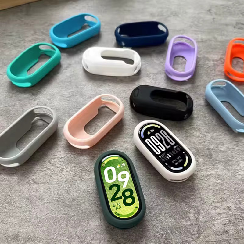 Xiaomi Uhrenarmband, Silikon, Pink, Xiaomi Smart Band 10 9 8 - Bild 2