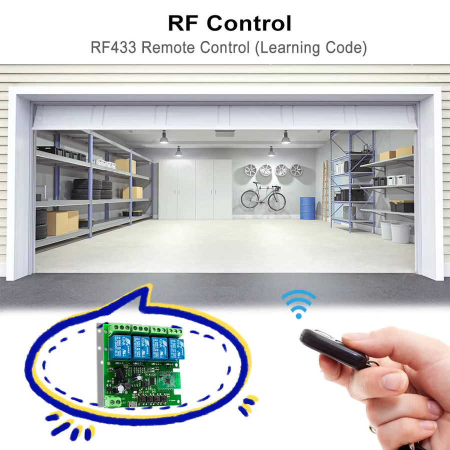 eWelink Smart Wifi Schalter Relais mit Tipp-Verriegelung und Timer für Alexa Home Automation Modul - Bild 2