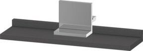 Duravit Spiegel-Ablage Sivida in Graphit Matt, B/H/T: 45 x 65 x 3,6 cm - Bild 1