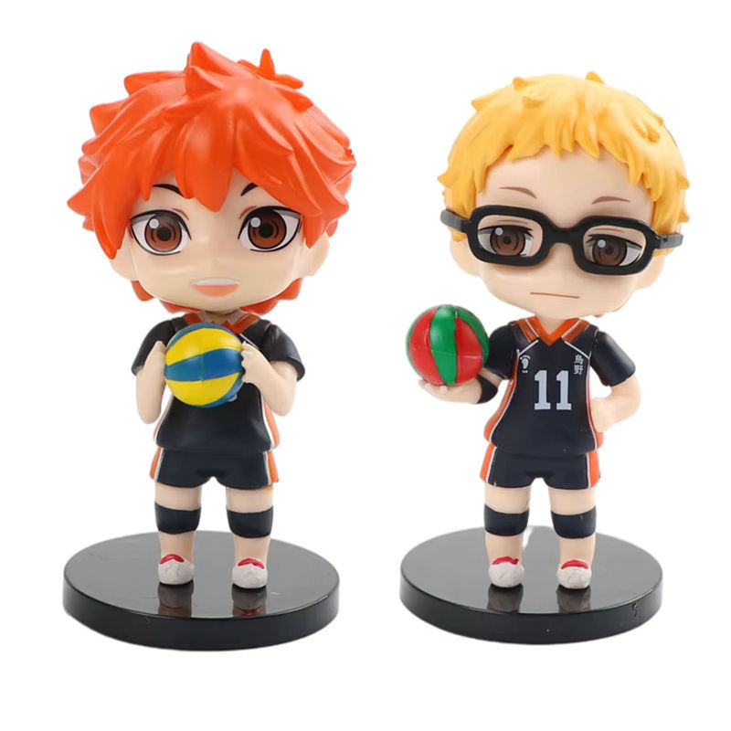 Bandai Haikyuu Actionfigur Hinata Shoyo Anime Modell aus Kunststoff, mehrfarbig - Bild 3