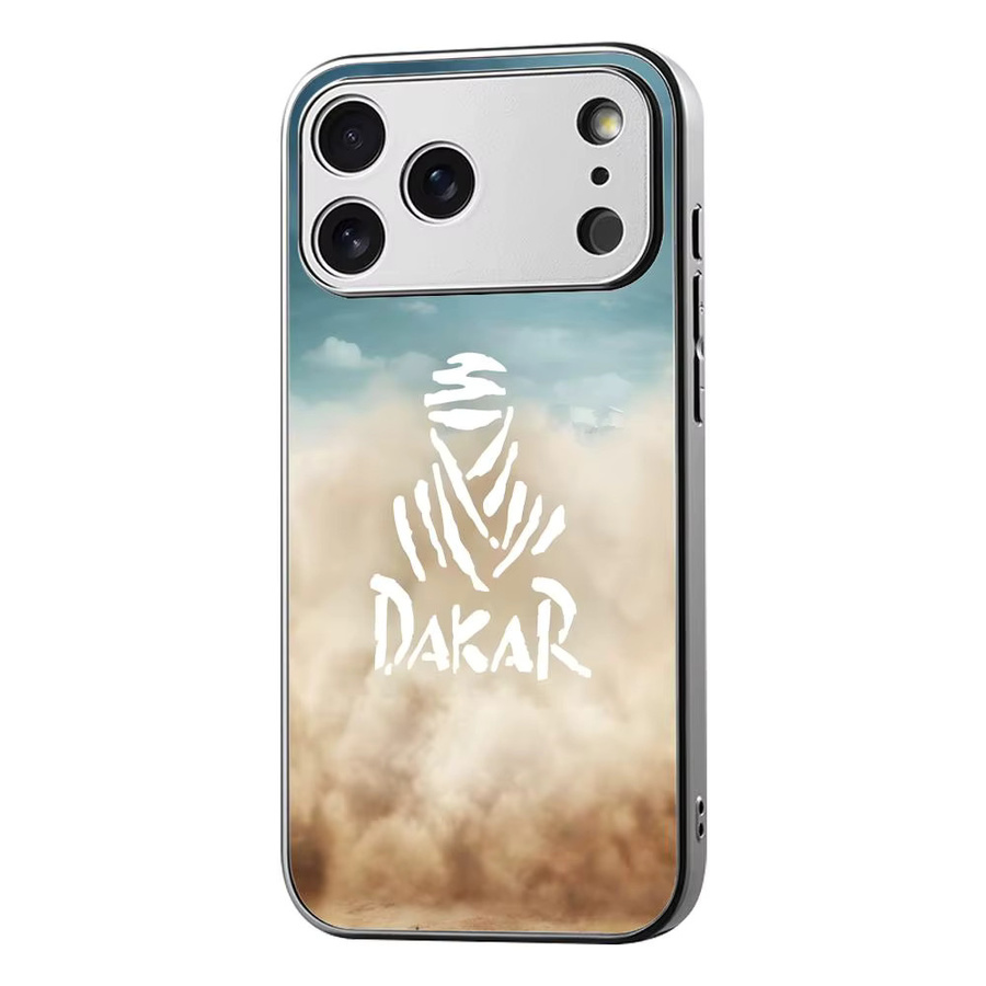 D-Dakar Stoßfeste Handyhülle mit galvanisiertem Metall-Stoßfänger für iPhone 17 16 15 14 13 12 Pro Max Plus - Bild 6