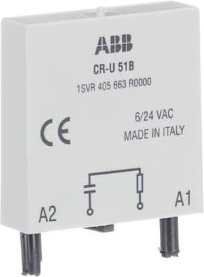 ABB Steckmodul CR-U 51B in Weiß - Bild 1