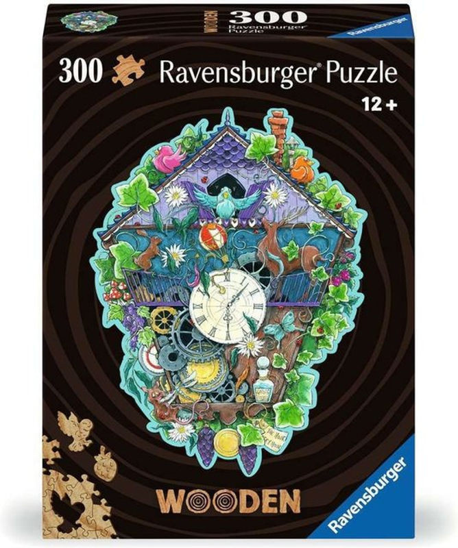 Ravensburger Kuckucksuhr aus Holz für Kinder in Mehrfarbig, analoge Spieluhr - Bild 1