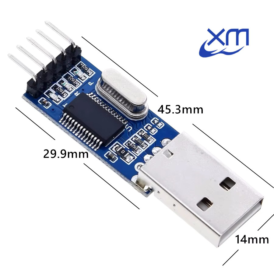 AITEXM ROBOT PL2303 USB zu RS232 TTL Konverter Adapter Modul mit CH340G UART für 3,3 V und 5 V - Bild 2