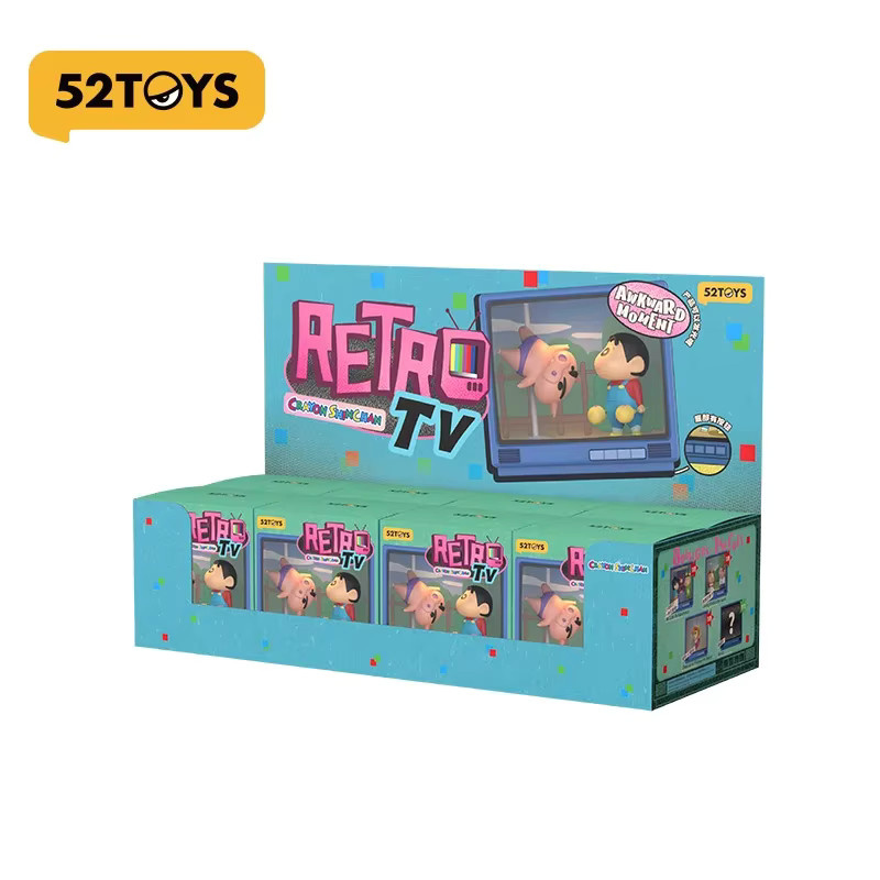 52TOYS Crayon Shin-chan Leuchtende Retro-TV-Serie Blindbox, Sammelfigur - Bild 5