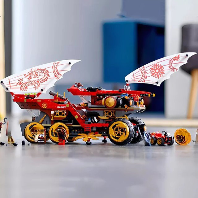 LEGO Ninjago Ninja Reward Land Chariot Aircraft, Bausteinspielzeug - Bild 1