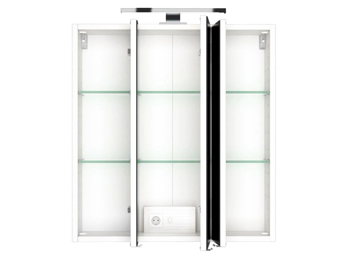 HELD Spiegelschrank Birma für das Badezimmer, Weiß, Breite: 60 cm - Bild 2