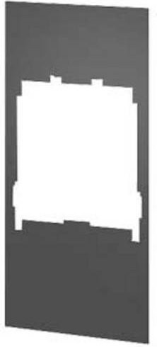 Siemens Blende 3NY1108 in Grau, B: 29,0 cm, H: 29,0 cm, T: 13,5 cm - Bild 1