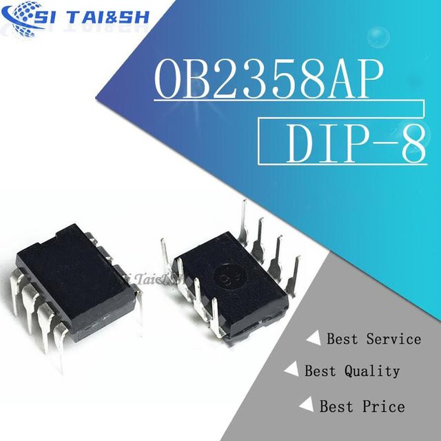 10 Stück Si Tai&SH OB2358AP OB2358A DIP-8 Halbleiter in Schwarz - Bild 1