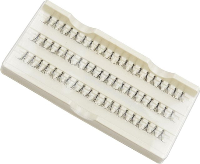 Koogeelife Falsche Wimpern Set, 60 Büschel, White - Bild 1