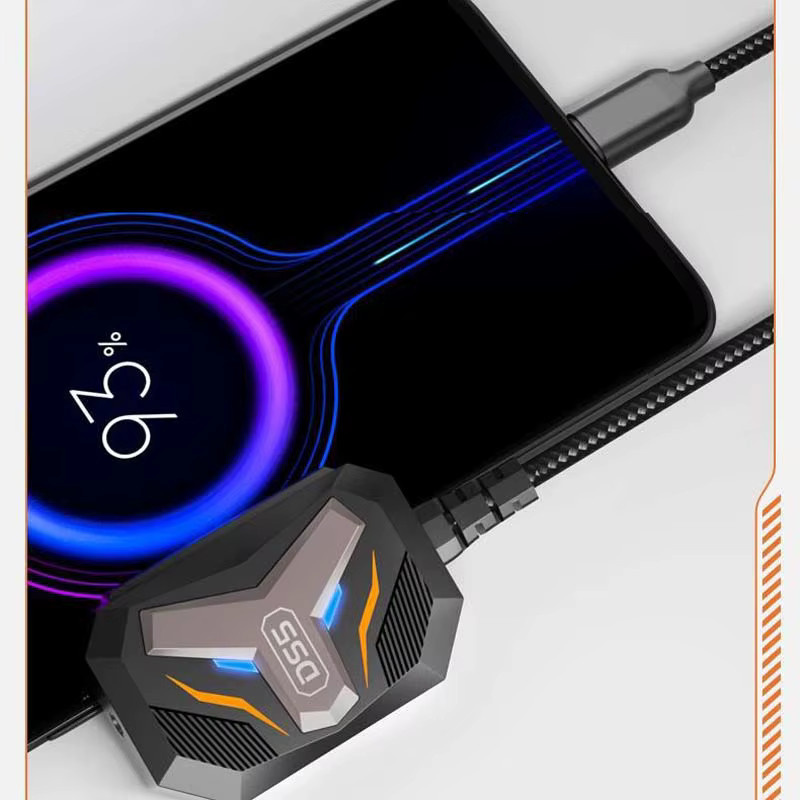 OULLX USB-C auf 3,5 mm Klinkenadapter für Audioübertragung und Telefonate, Schwarz - Bild 3