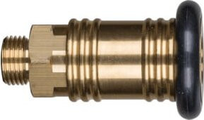 PFERD TOOLS Selbstabstellende Ventilkupplung VKA 1/2 NW12 in Gold - Bild 1