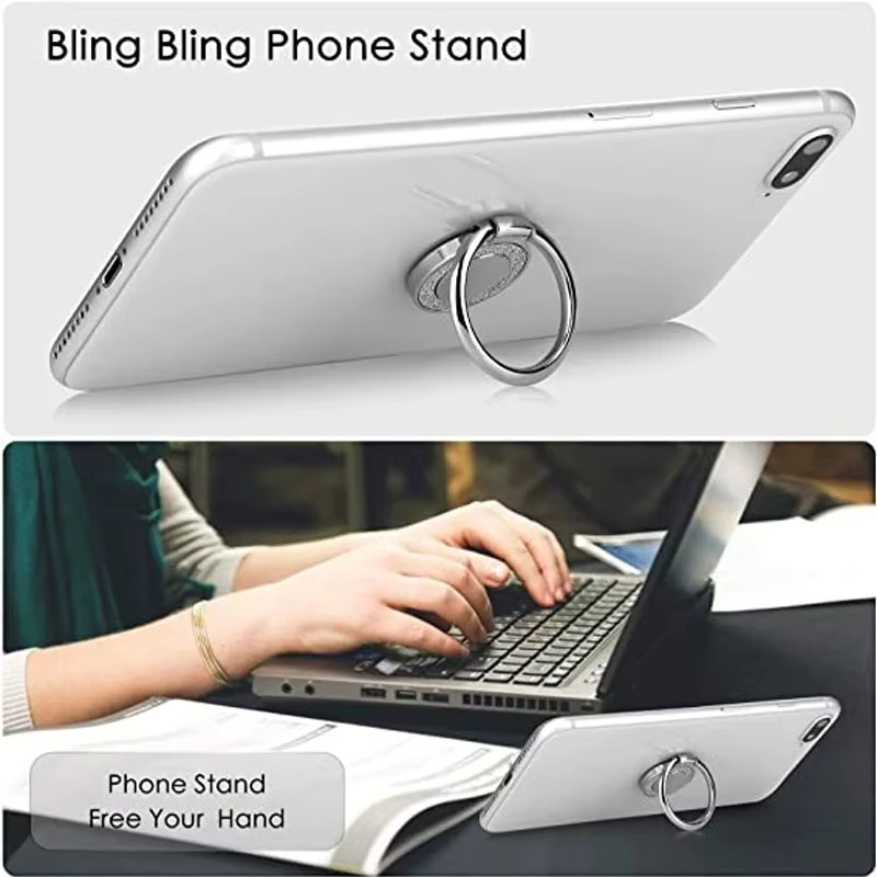 Xiaomi Handy-Fingerringhalter in Gold mit 360 Grad Drehung als universeller Telefonhalter-Griff für iPhone und andere Smartphones - Bild 4