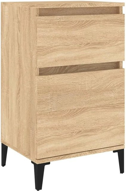 vidaXL Nachttisch Sonoma-Eiche in Braun, B/T/H: 40 x 35 x 70 cm - Bild 1