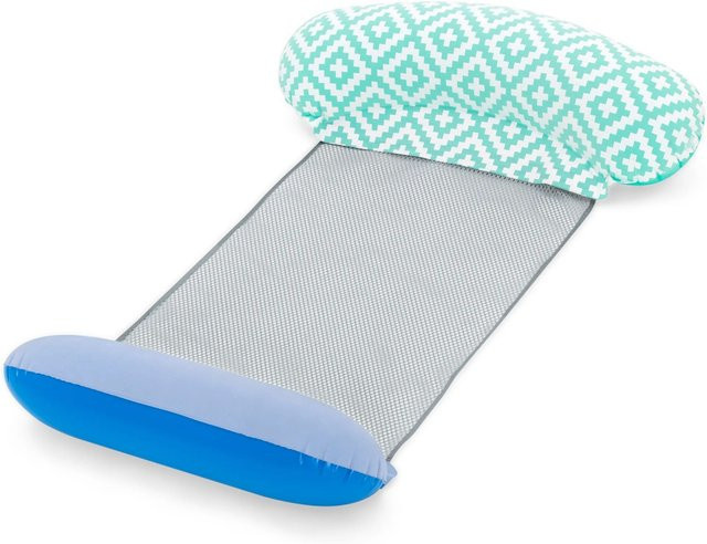 Bestway Pool-Hängematte Comfort Plush in Turquoise, B/T/H: 124 x 80 x 22 cm - Bild 1