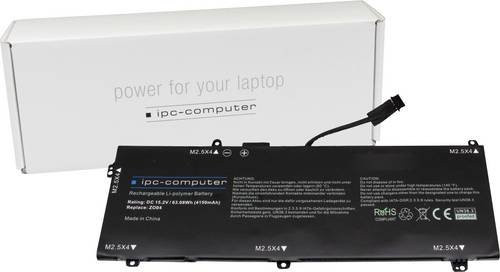 IPC-Computer Notebook-Akku ZO04-H in Schwarz mit 15.20V und 4150 mAh - Bild 1
