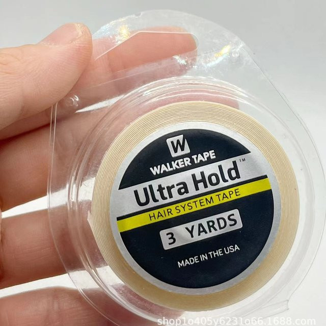3 Yards Ultra Hold doppelseitiges Klebeband für Perücken und Haarverlängerungen - Bild 1