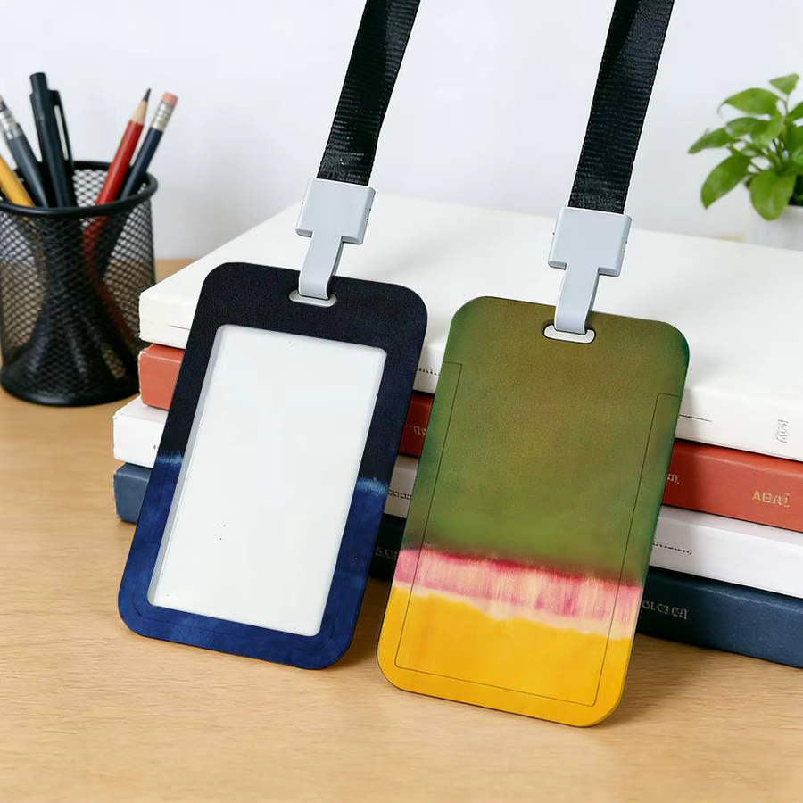 Art M-Mark Rothko Kartenhalter und Schlüsselband in Multicolour für Ausweise und Namensschilder (Unisex) - Bild 2