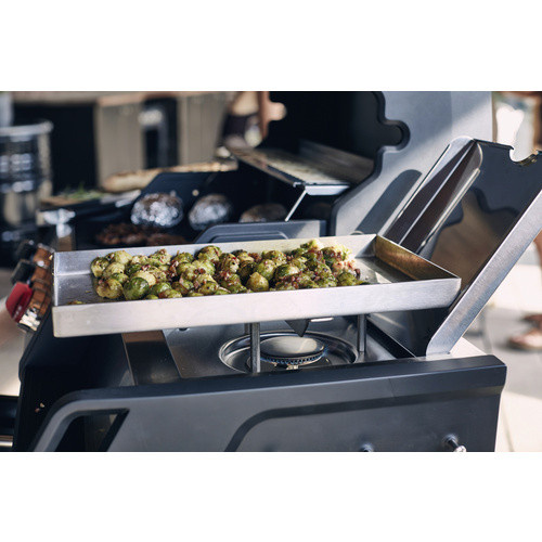 Enders Grillpfanne aus Edelstahl in Silber, H x B x T: 3,5 x 44,5 x 25 cm - Bild 2