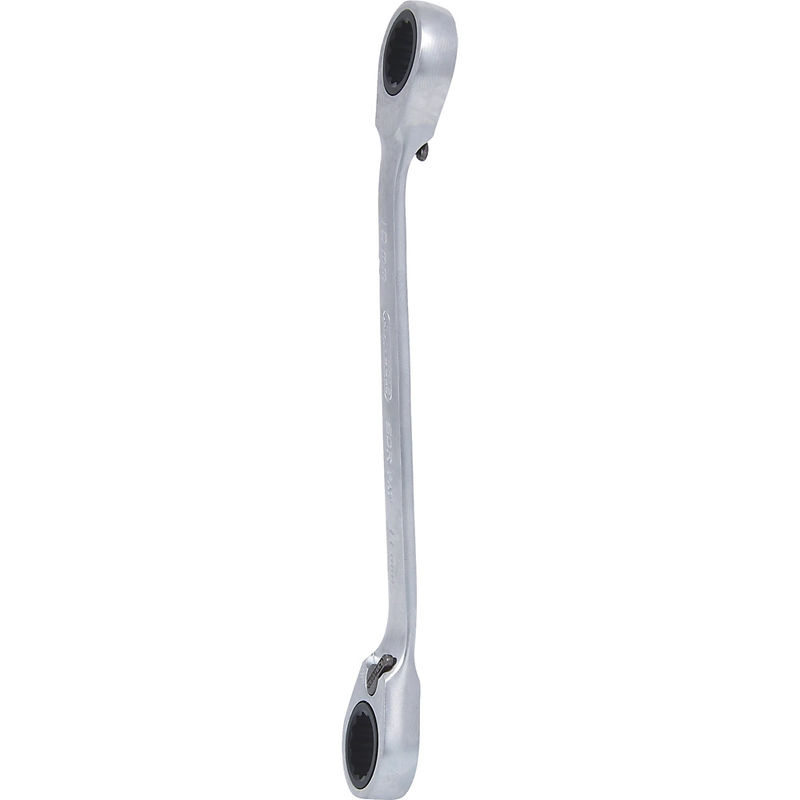 KS Tools GEARplus Doppel-Ratschenringschlüssel umschaltbar 10-13mm aus Chrome Vanadium in Silber - Bild 2
