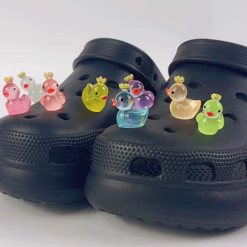 FHLDING Schuh-Charms-Set, Krone, Ente, ABS - Bild 2