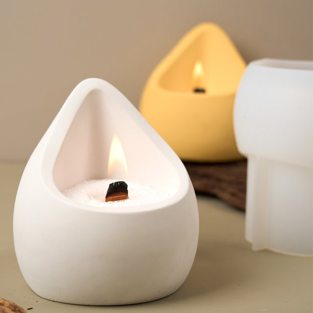 UDOCOOL Silikonform Wassertropfen für DIY Kerzen, Sukkulenten Vasen und Gipsarbeiten - Bild 1