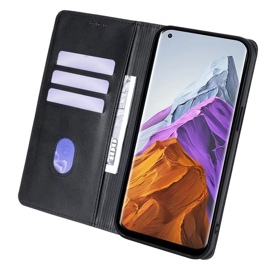 Xiaomi Redmi A1 A2 A1 Plus A2 Plus Leder-Brieftaschen-Buchhülle mit Magnetverschluss und Kartenfächern - Bild 2